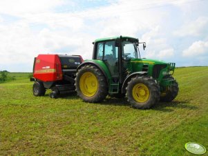 John Deere 6330 + Vicon RF 2125