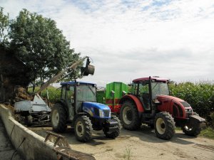 New Holland T4020 i Zetor Forterra 9641