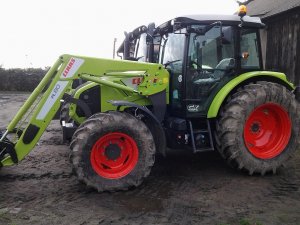 Claas Axos 330 cx + Fl 80