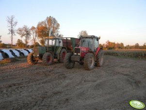 Massey Ferguson 3080 & Fendt 611LS