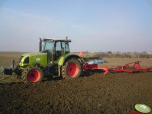 Claas Ares 657ATZ + Kuhn MultiMaster