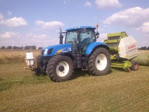 New Holland T6070 RC i Claas Variant 280 RC