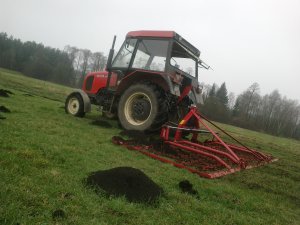 Zetor 6320 & włóka Jar-met 5m