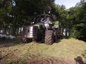 Deutz Fahr TTV 410 + Krone 5000 Turbo