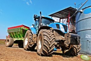 New Holland T7070 + RCW 7500