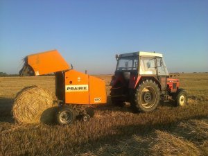 Zetor 7711 & Prasa Prairie