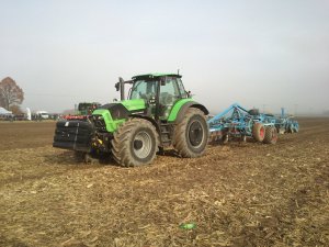 Deutz Fahr 7250 TTV + Lemken Karat 9/400