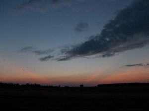 Taki widok zastał nas pod koniec