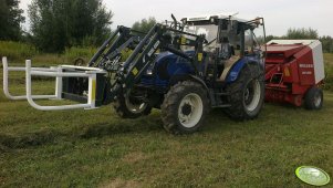 Farmtrac 80 4 wd i Welger