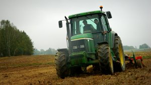 John Deere 6600 + Agro-Masz PZ5