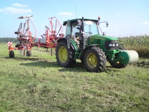 John Deere 5080R + Kuhn GA 8020