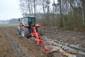 Massey Ferguson 5435 & Unia