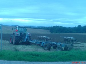 Fendt 927 Vario + Pług Rabewerk Marabu