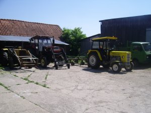 Ursus C-360 + tur Ursus 902 + tur Ursus C-360 + zgrabiarka deutz-fahr Vw LT 55