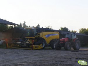 Same Rubin 200 & New holland CX 8060