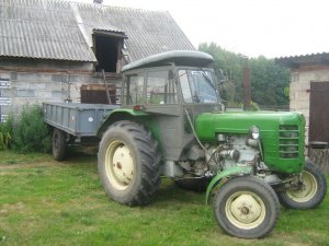 Ursus C-4011 i przyczepa