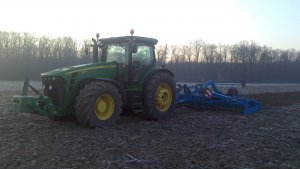 John Deere 8295r + Lemken Kompaktor 6m