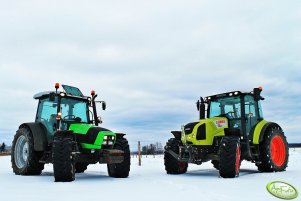 DF Agrofarm 420PL & Claas Arion 410 CIS