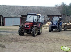 Farmtrac 80 4WD i Zetor 7245