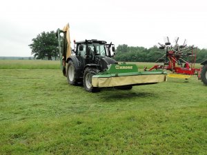 Valtra N163 & Krone
