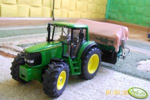 John Deere 6920s i Amazone za-m 4001