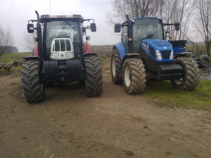 New Holland T5.105 + Steyr