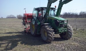 John Deere 6100RC+JD H310+Agro Masz