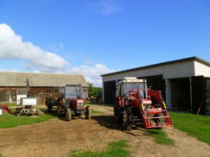 Zetor 7745 & Zetor 7211 + Rozrzutnik