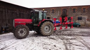 Massey Ferguson 6190 + Akpil KM 180 R