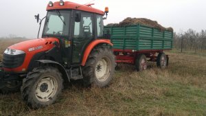 Kioti Dk 551c + przyczepa 3,5t