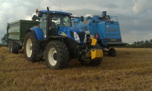 NH T7050& Fliegl & Bizon