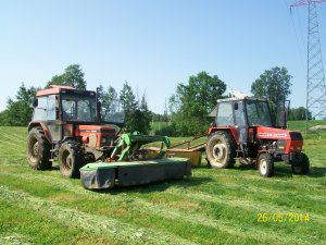 Zetor 6340 i Ursus C-362 de luxe