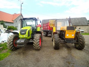 Claas Axos 330 CX & Ursus 1224