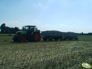 Claas Ares 826rz + HW 80.11 + HL 60.11