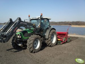 Deutz Fahr Agrofarm 420 + ares + poznaniak