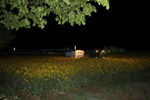 Nocny oprysk Rzepaku 07.05.2014