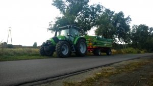 Deutz-Fahr K410 + Pronar PT 606