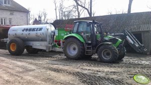 Deutz Fahr Agrotron M610 + Joskin Modulo2 10000ME