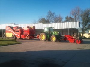 John Deere 6210r + Grimme se 150-60 + Tolmac