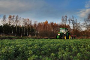 John Deere 6200 + AgroMasz PJ4