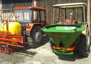 Ursus C-330 + opryskiwacz & Ursus C-330 + rozsiewacz