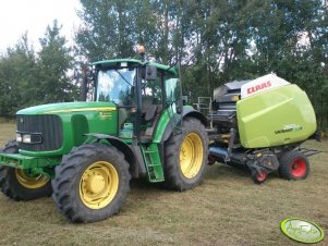 JD 6620 + Claas Variant 360 RC