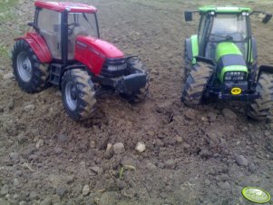 Deutz Fahr Agrotron i Case