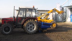 Zetor 7245 & Bogballe & Jcb