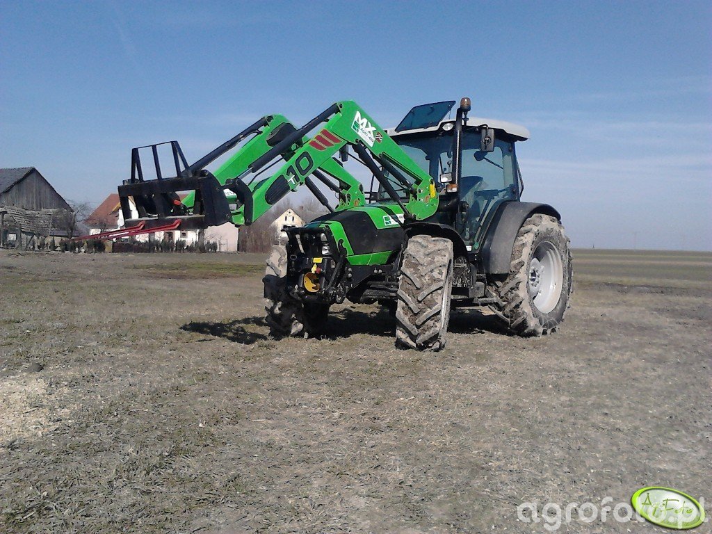 Fotografia Traktor Deutz Fahr Agrofarm Profiline Galeria Rolnicza Agrofoto