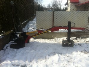 Ładowacz na tył Ciągnika