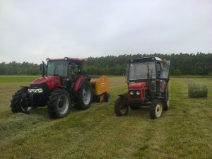 Case Farmall 105A i Zetor 7711