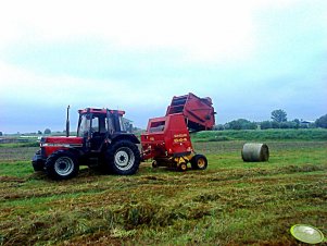 Case IH 844XL i New Holland 644