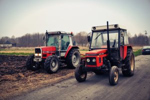 Massey Ferguson 3060 & Zetor 7211