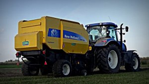 New Holland T7.200 + BR 7060.